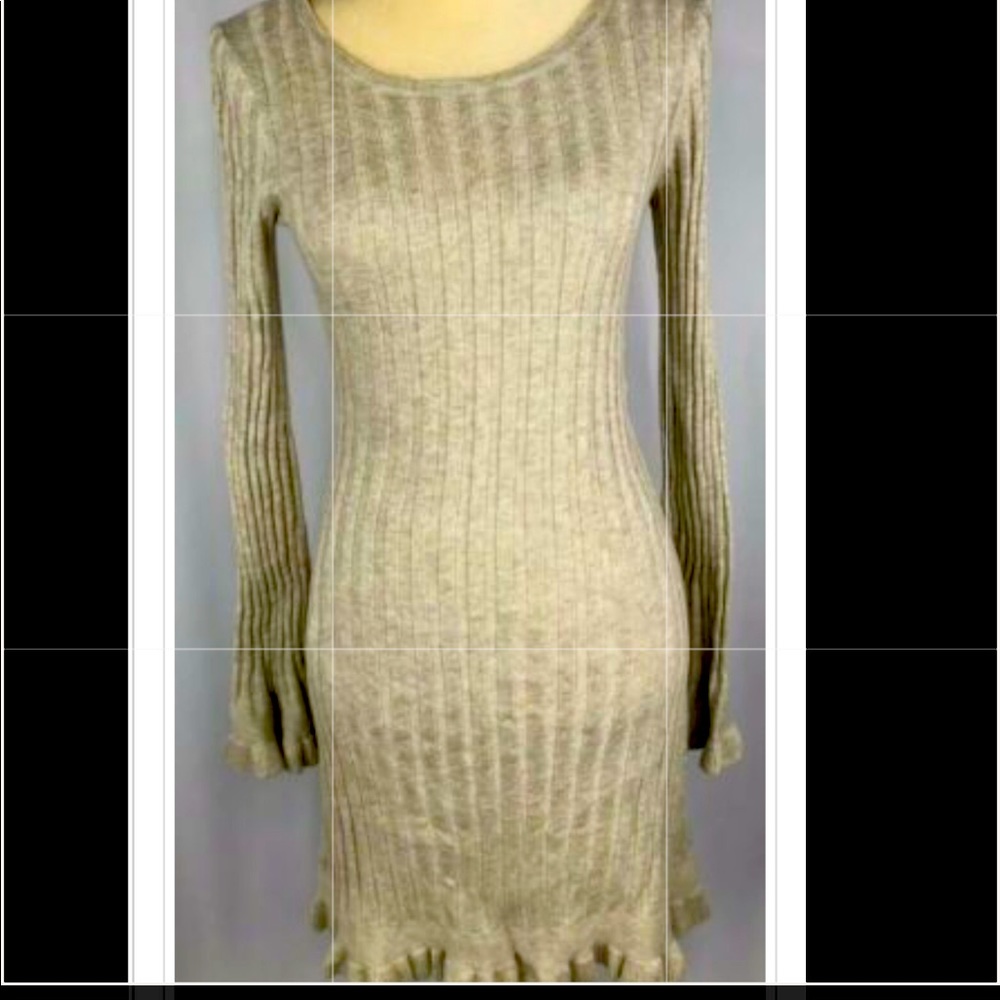 CHELSEA & VIOLET LIGHT WEIGHT SWEATER DRESS SZ M